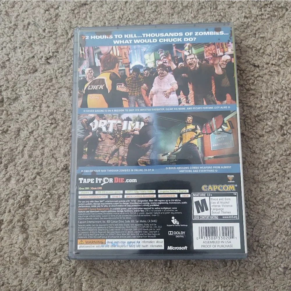 Dead Rising 2 on Xbox 360 COMPLETE PRE-OWNED